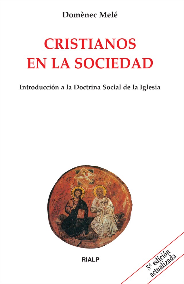 Kirjankansi teokselle Cristianos en la sociedad