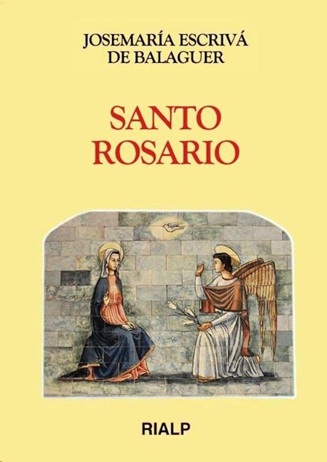 Portada de libro para Santo Rosario