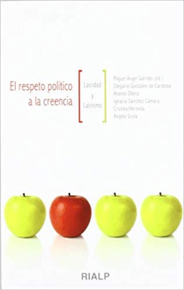 Kirjankansi teokselle El respeto político a la creencia