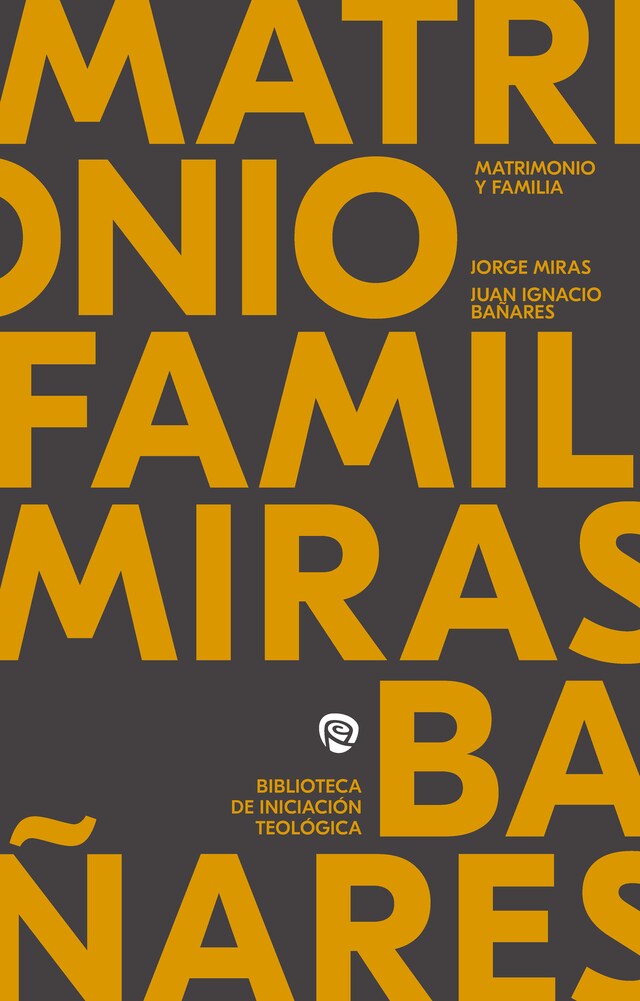 Book cover for Matrimonio y familia