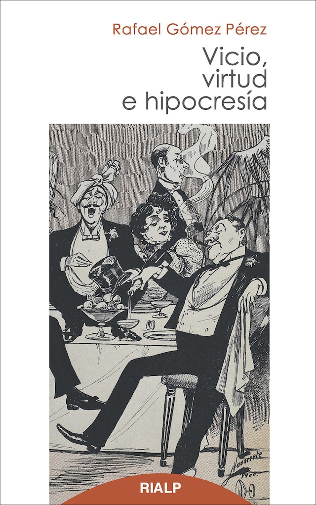Book cover for Vicio, virtud e hipocresía