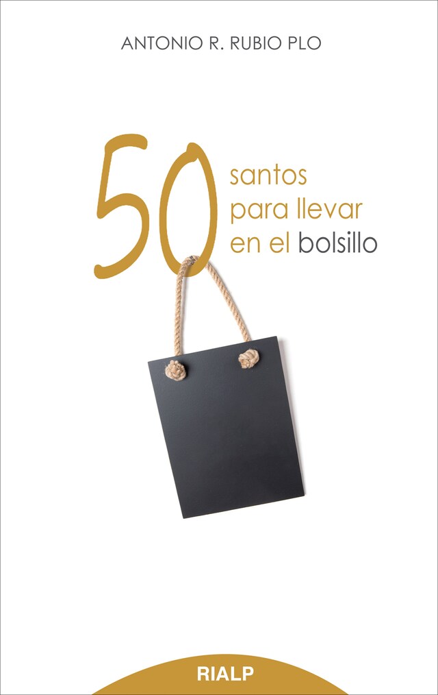 Couverture de livre pour 50 santos para llevar en el bolsillo