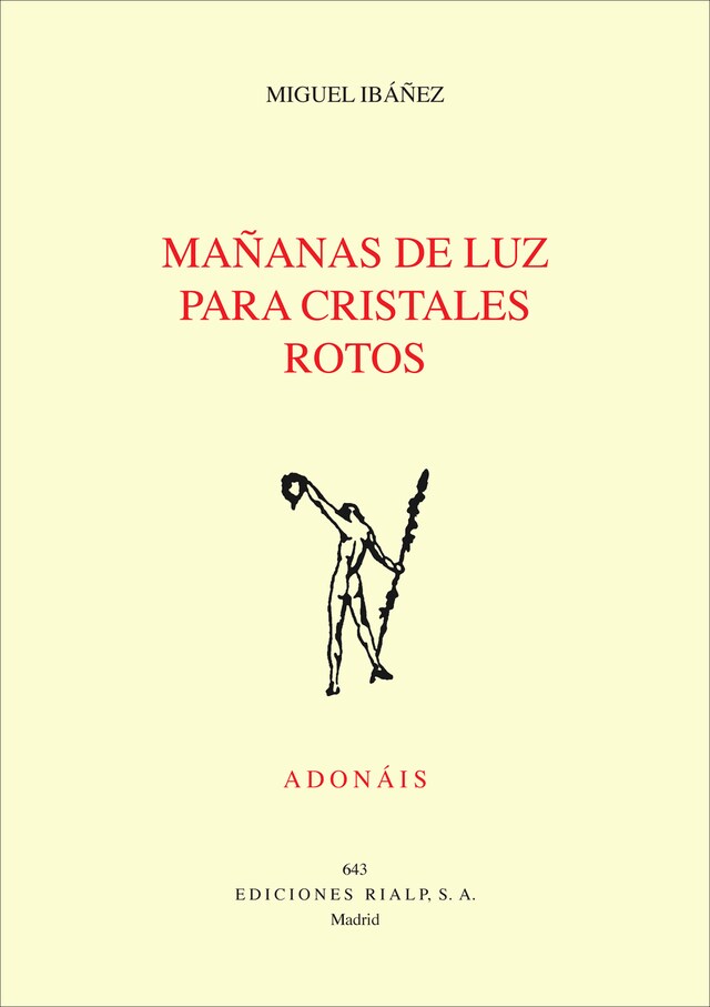 Boekomslag van Mañanas de luz para cristales rotos