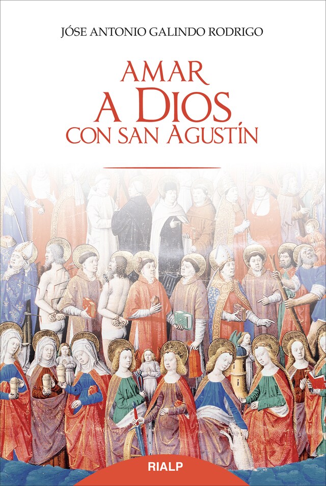 Boekomslag van Amar a Dios con san Agustín