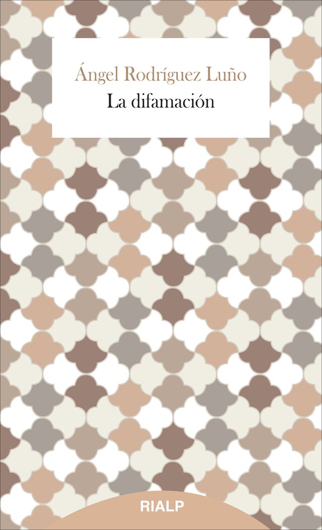 Book cover for La difamación