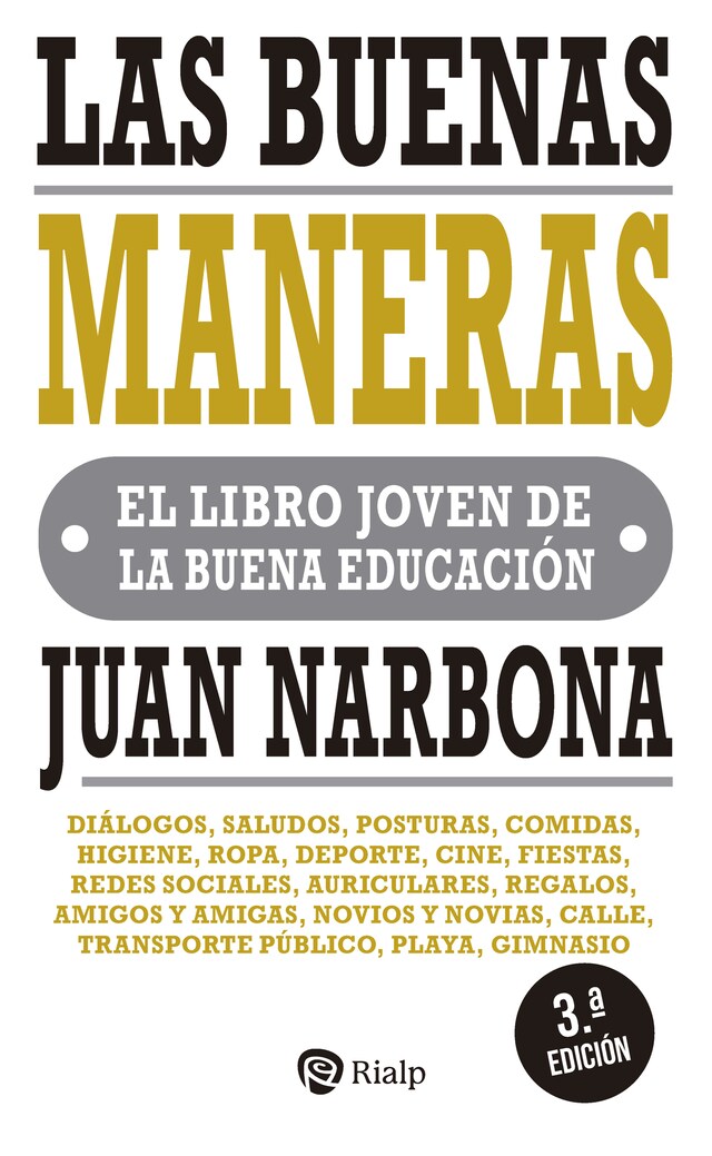 Book cover for Las buenas maneras