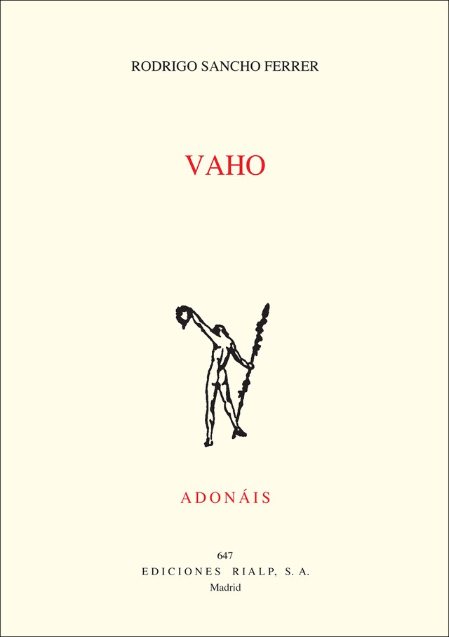 Portada de libro para Vaho