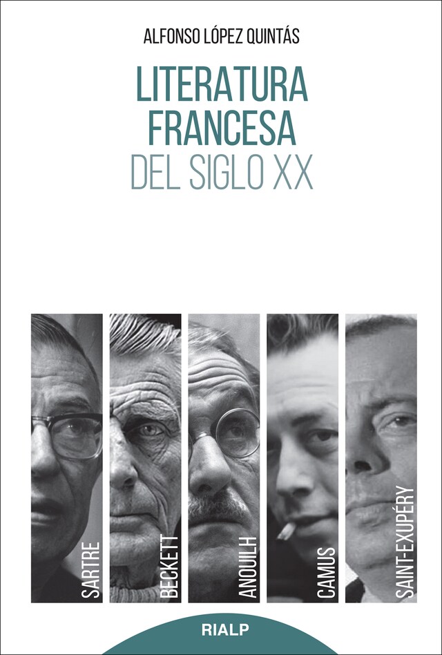 Book cover for Literatura francesa del siglo XX