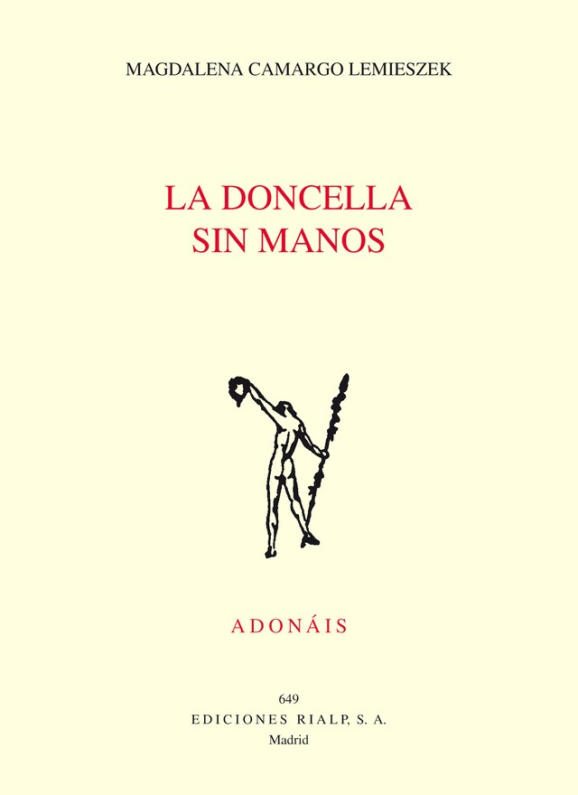 Book cover for La doncella sin manos