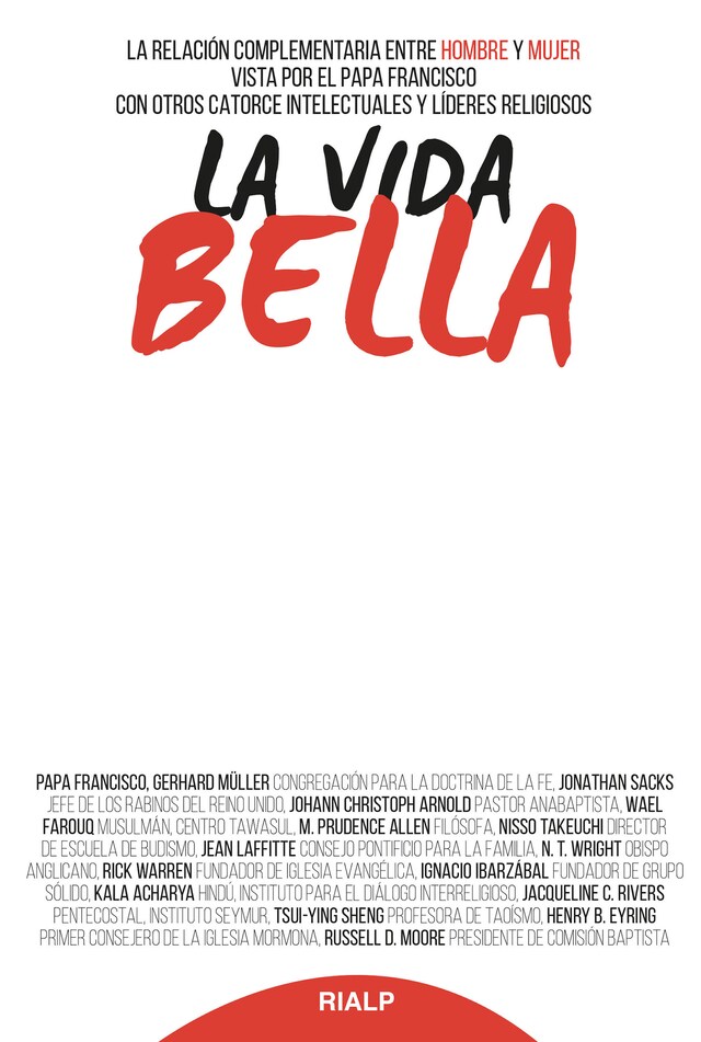 Couverture de livre pour La vida bella