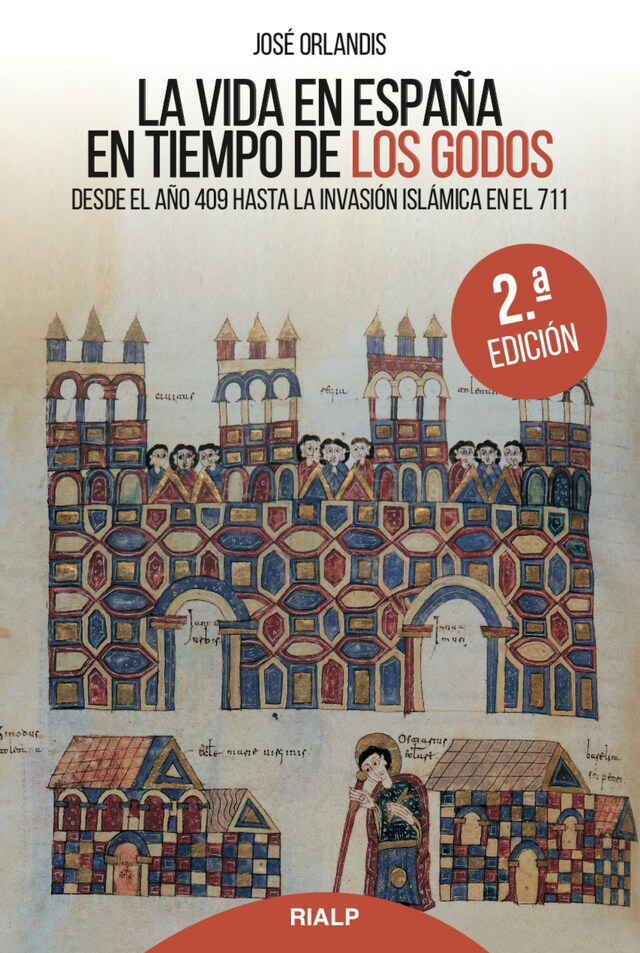 Copertina del libro per La vida en España en tiempos de los godos