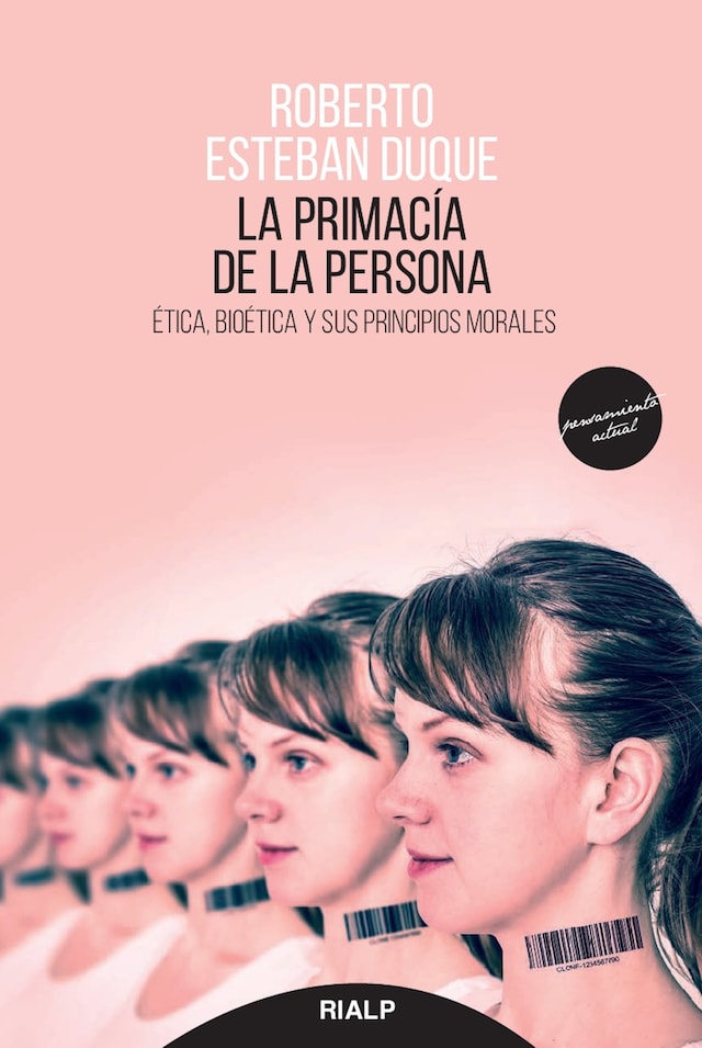 Book cover for La primacía de la persona