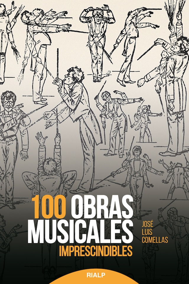 Portada de libro para 100 obras musicales imprescindibles