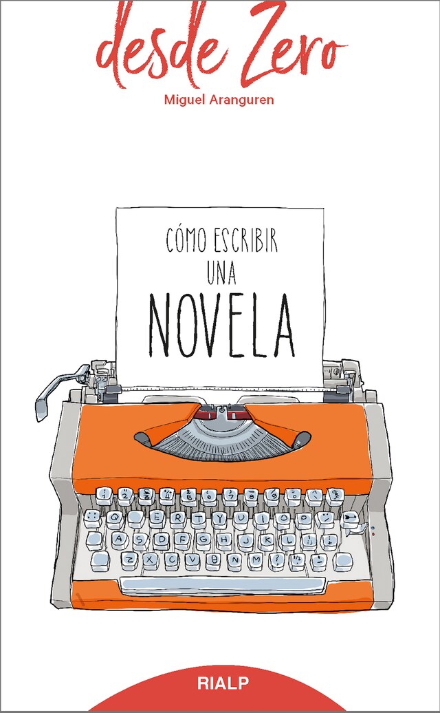 Book cover for Cómo escribir una novela