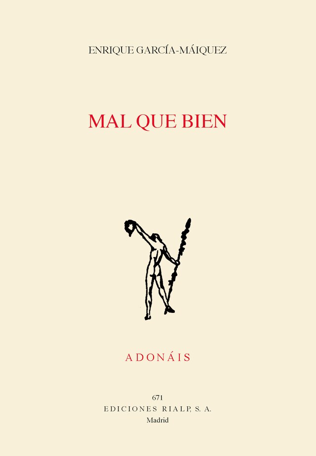 Book cover for Mal que bien