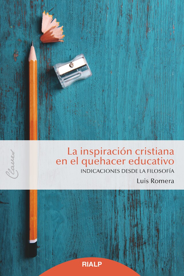 Portada de libro para La inspiración cristiana en el quehacer educativo