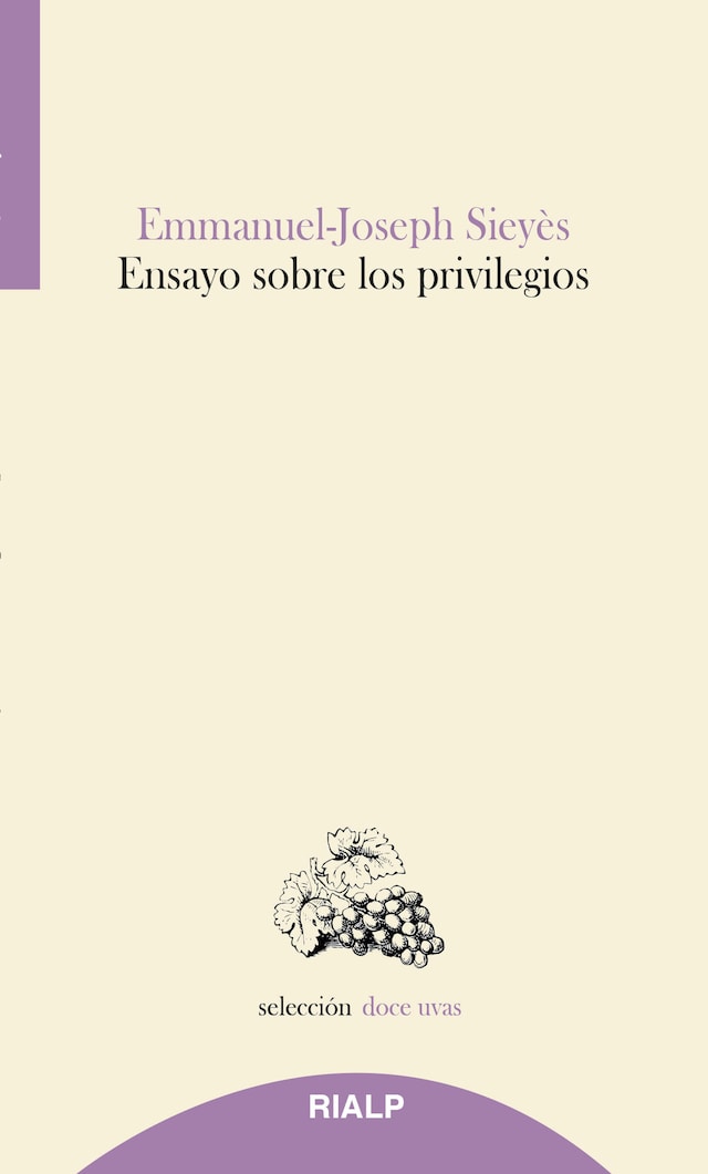 Kirjankansi teokselle Ensayo sobre los privilegios