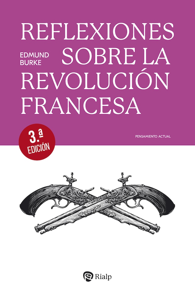 Book cover for Reflexiones sobre la Revolución francesa