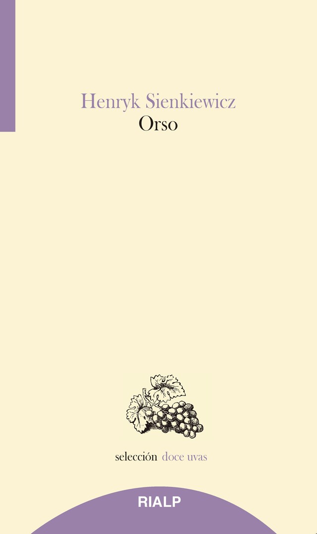 Kirjankansi teokselle Orso
