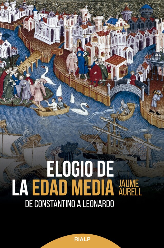Buchcover für Elogio de la edad media