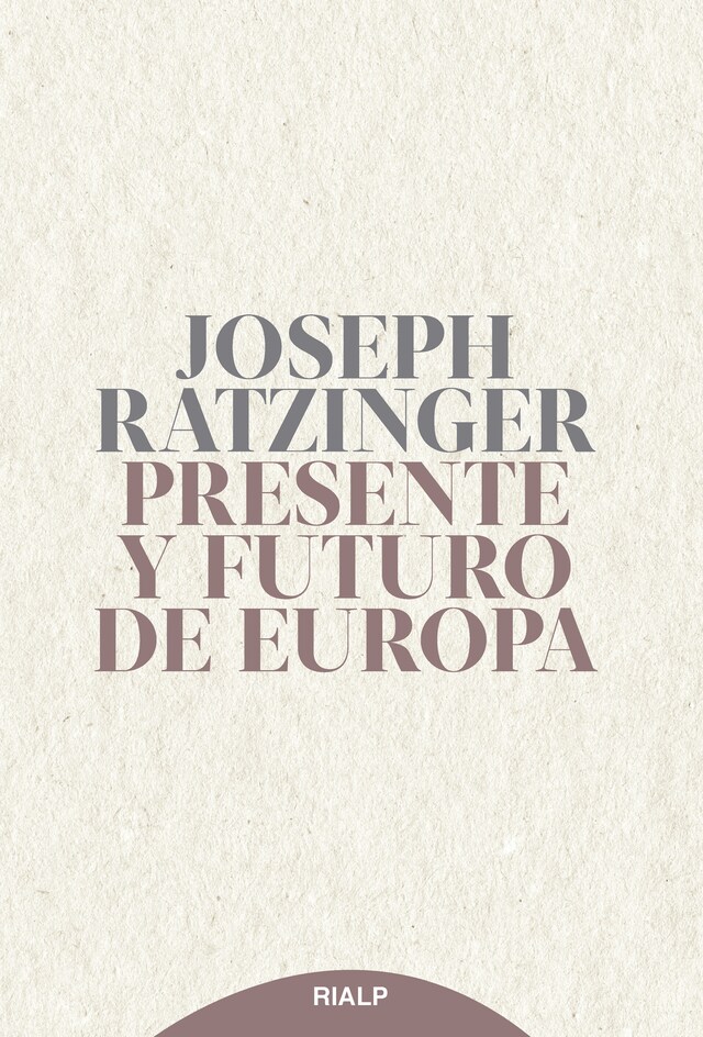 Copertina del libro per Presente y futuro de Europa