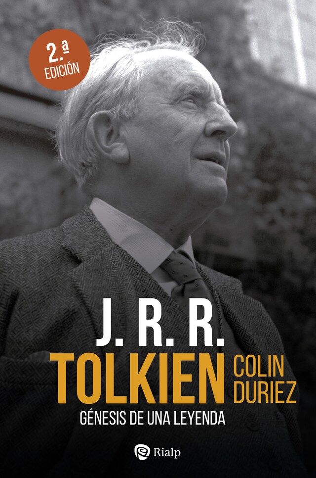 Kirjankansi teokselle J.R.R. Tolkien. Génesis de una leyenda