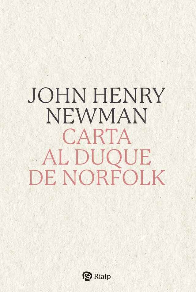 Copertina del libro per Carta al Duque de Norfolk