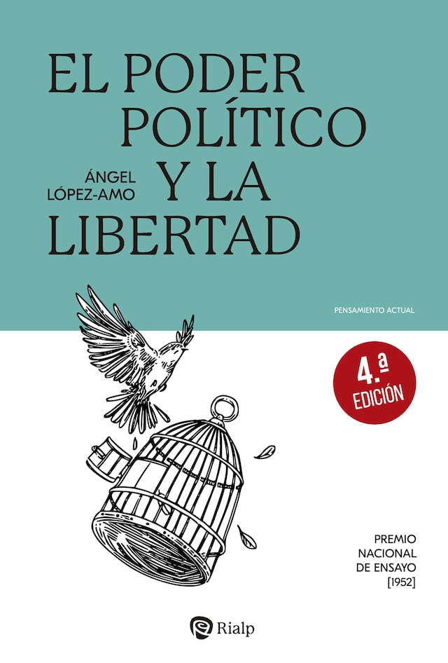 Book cover for El poder político y la libertad