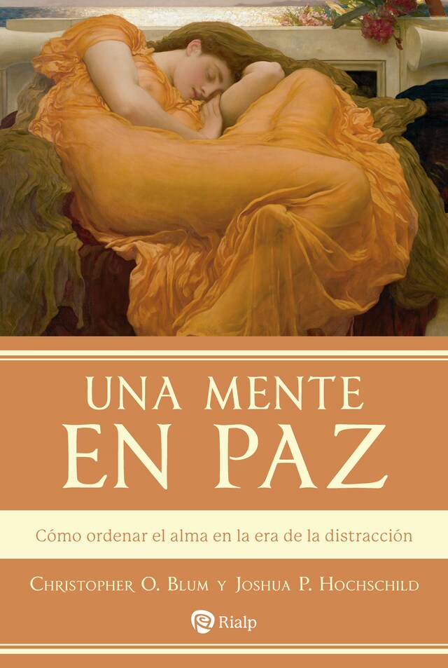 Book cover for Una mente en paz