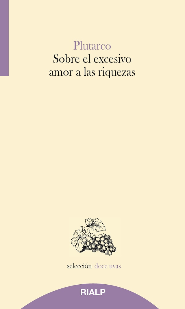 Book cover for Sobre el excesivo amor a las riquezas