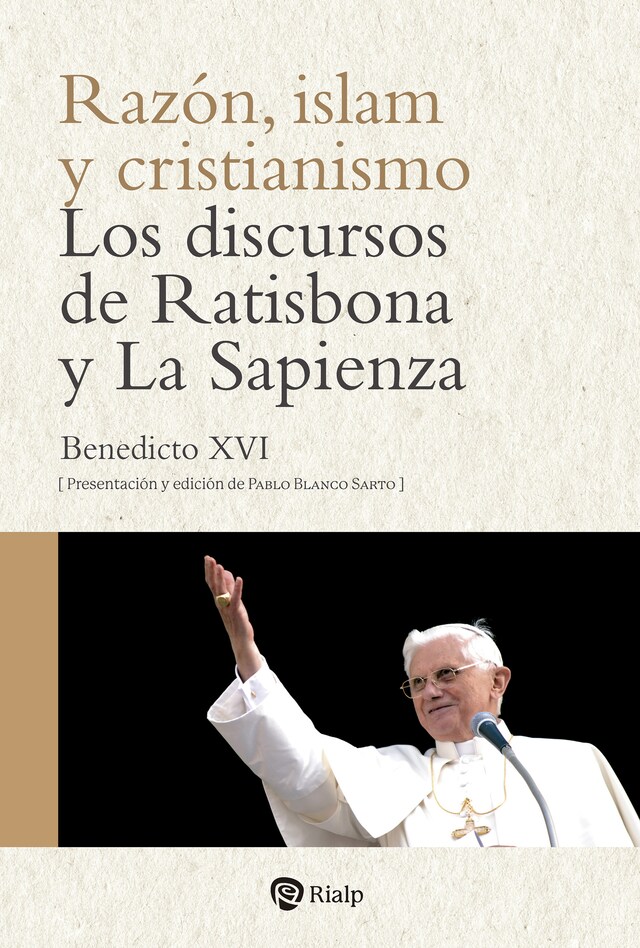 Book cover for Razón, islam y cristianismo