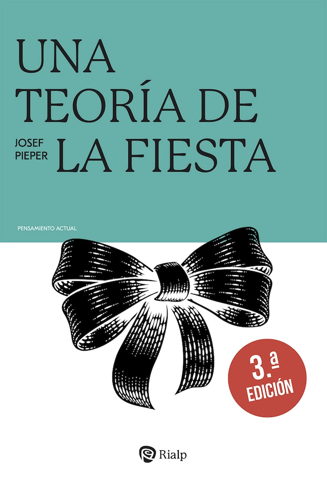 Boekomslag van Una teoría de la fiesta