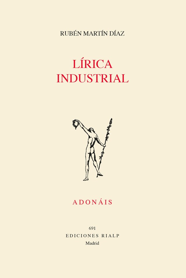 Buchcover für Lírica industrial