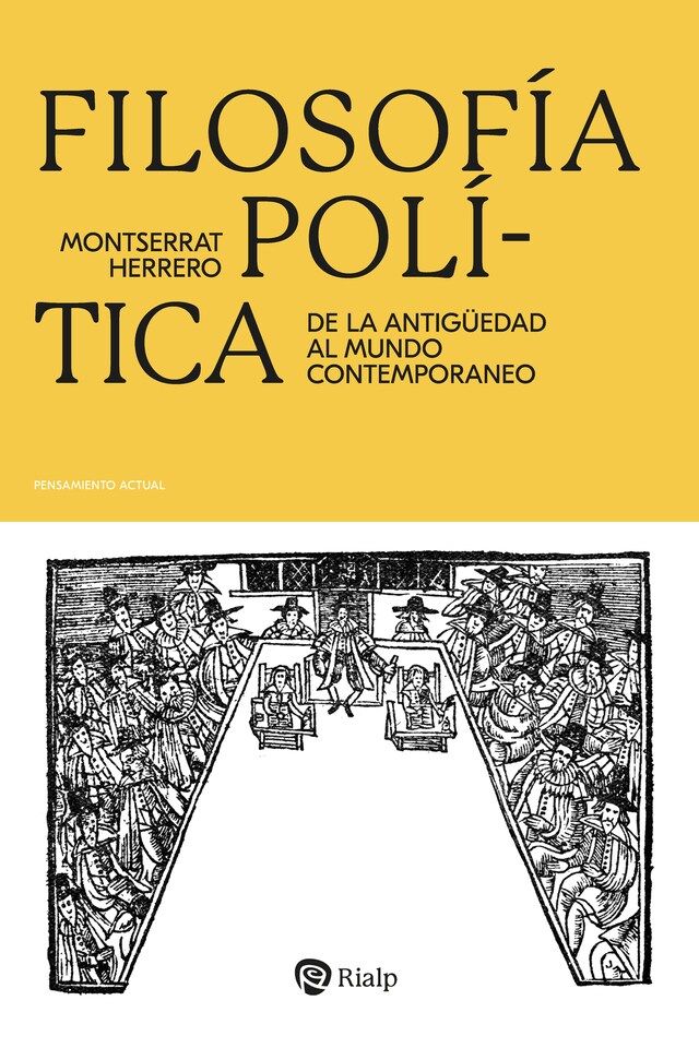 Book cover for Filosofía política