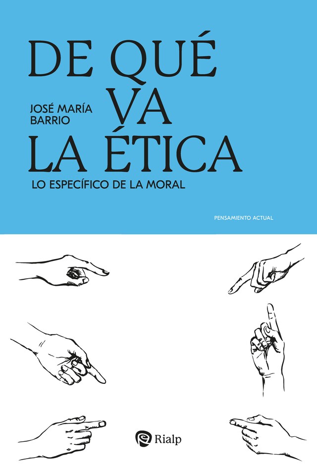 Book cover for De qué va la ética