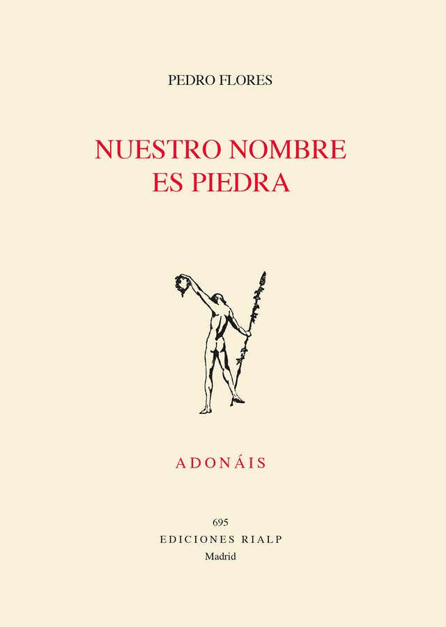 Book cover for Nuestro nombre es piedra