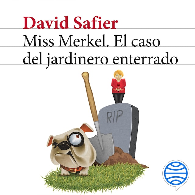 Book cover for Miss Merkel. El caso del jardinero enterrado