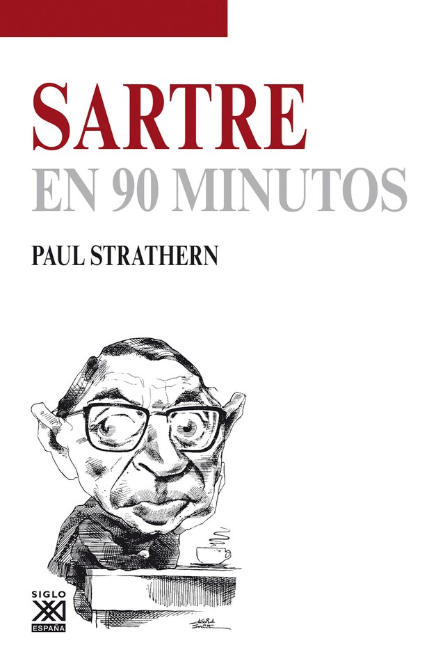 Kirjankansi teokselle Sartre en 90 minutos