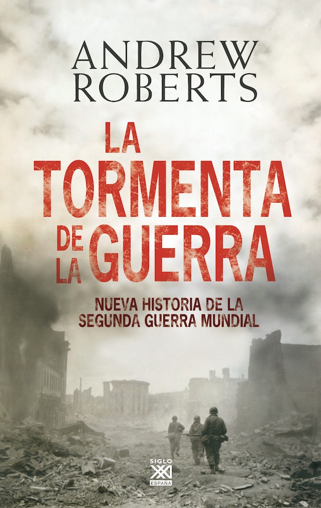 Book cover for La tormenta de la guerra