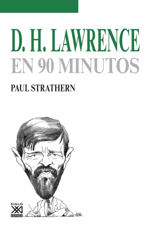 Portada de libro para D. H. Lawrence en 90 minutos