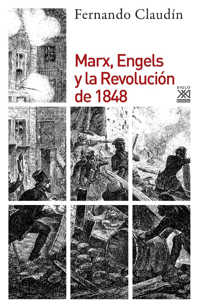 Buchcover für Marx, Engels y la revolución de 1848