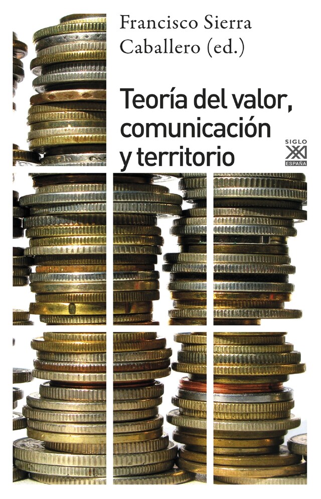 Book cover for Teoría del valor, comunciación y territorio