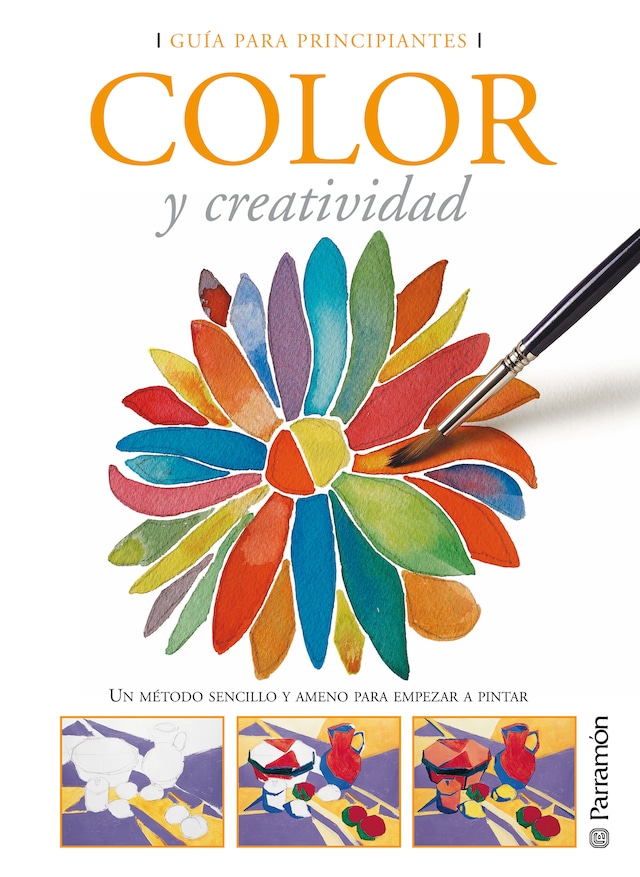 Portada de libro para Guía para principiantes. Color y creatividad