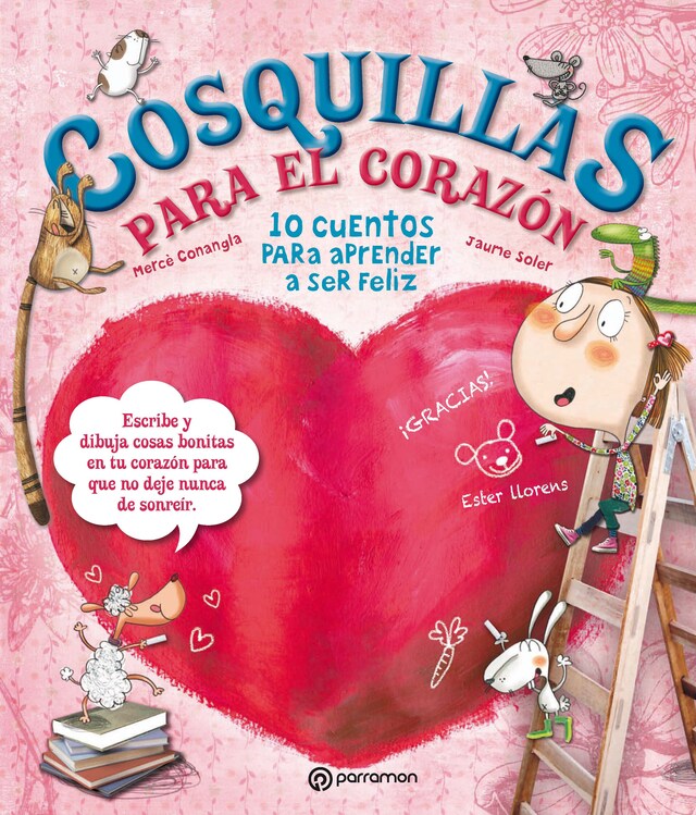 Couverture de livre pour Cosquillas para el corazón