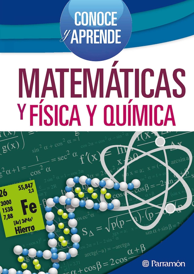 Portada de libro para Matemáticas y Física & Química