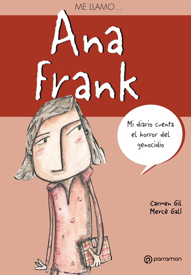 Book cover for Me llamo Ana Frank