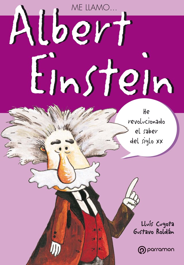 Portada de libro para Me llamo Albert Einstein