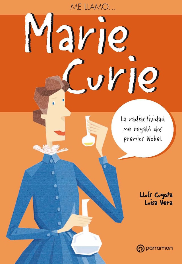 Book cover for Me llamo Marie Curie