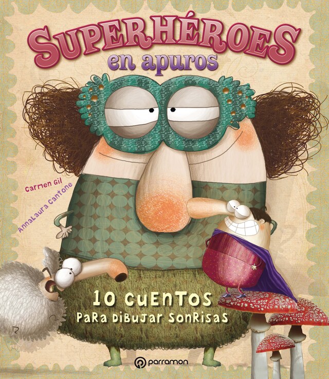 Book cover for Superhéroes en apuros