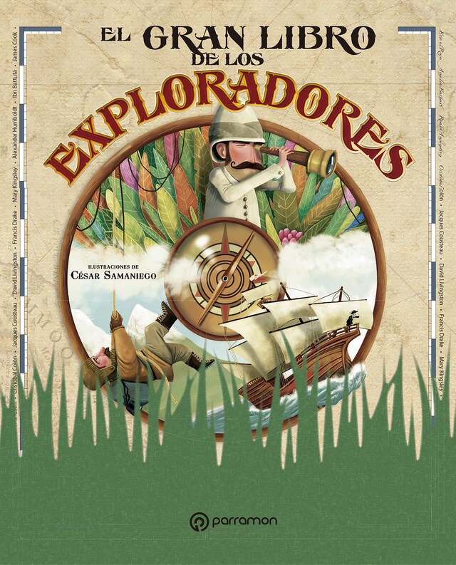 Couverture de livre pour El gran libro de los exploradores